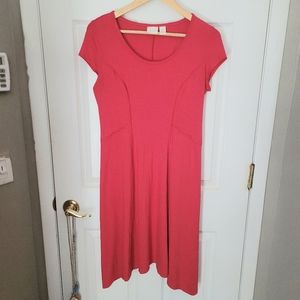 Chicos Dress Coral Sz S